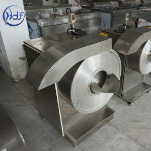 380V Three Phase Commercial Vegetable Cutter , Manual Potato Chips Cutting