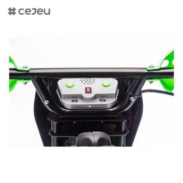 CJ-XB-8015 12V Battery Powered Motorcycle Electric Dirt Car for Kids Age 3-8 with Training Wheels Horn & Start Sound Certified En71