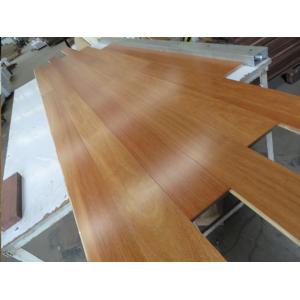 natural lacquered Kempass Engineered wood flooring with smooth surface