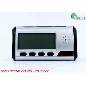 Remote Control Wifi Camera Clock Full HD 720P P2P Network For Home / Office
