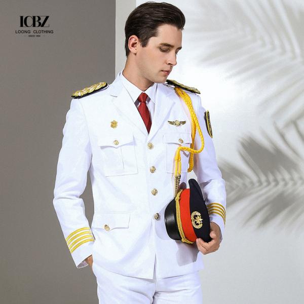 Polyester Cotton Security Work Uniform Long Sleeves Overalls for Property Guards
