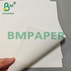 Uncoated Compostable White Kraft Butcher Paper For Takeout Bags 90gsm