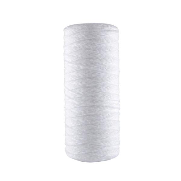 Buy 10" PP Polypropylene Cotton Thread Winding Filter Element 1 Micron for Water Cleaning at wholesale prices