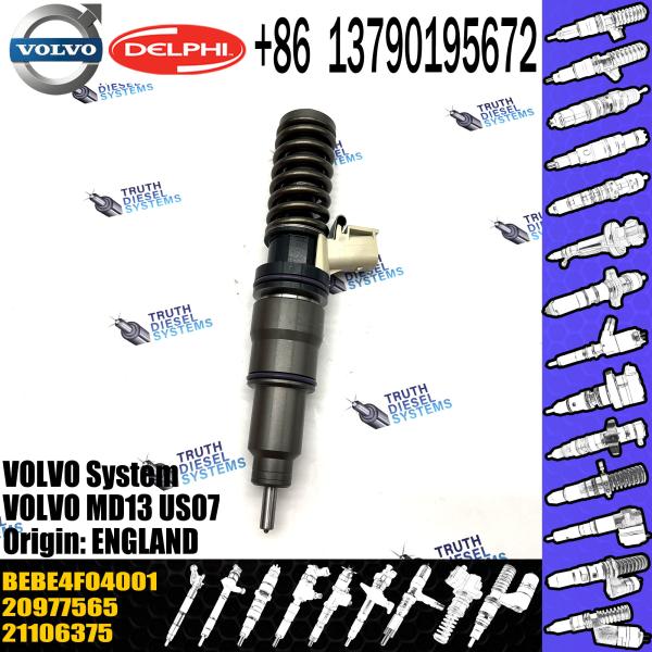 Buy Direct Sale Diesel Fuel Injector 21244717 21106375 BEBE4F04001 For VOL MD13 USO7 at wholesale prices