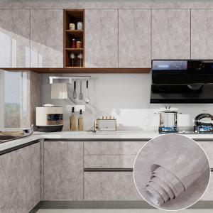 DIY Dark Grey Marble Effect Wallpaper 50m Marble Look Wallpaper