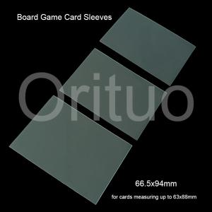 Matte Board Game Sleeves Acid Free Deck Protector Sleeves 66.5x94mm