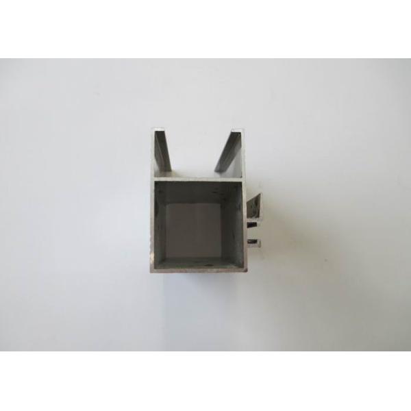 Buy Electrophoresis Champagne Aluminum Glazing Extrusions For Window / Wardrobe at wholesale prices