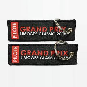 Quality Custom Car Logo Custom Woven Keychain with Acceptable OEM/ODM for sale