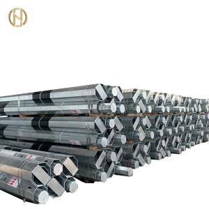 China 12M Galvanized Steel Light Pole For Power Distribution on sale