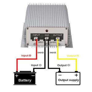 100A 2400W 12VDC To 24VDC Converter For Network SDK Single Output