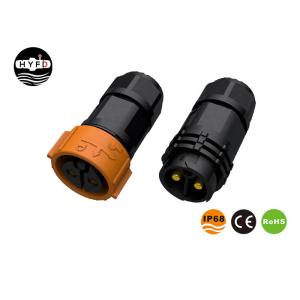 Automatic Push Pull Lock 300V IP68 Waterproof Cable Connector