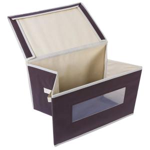 Eco Folding 41L Non Woven Storage Box With Cardboard