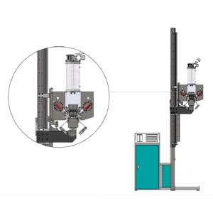 German Siemens PLC Control System Desiccant Filling Machine For Hollow Glass
