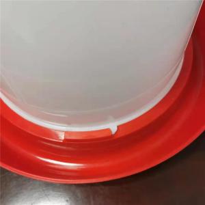 PE Bucket Broiler Chicken 10L Poultry Feeder Drinker