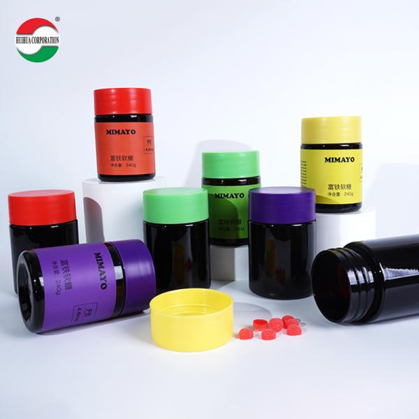 Buy 240g Clear PET Plastic Can for Food Packaging at wholesale prices