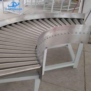 Custom Speed Bag Conveyor Systems Roller Turning Conveyor For Automation