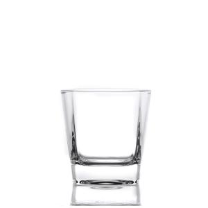 Unique Fashionable Whiskey Shot Glasses Machine Pressed Soda Lime Material