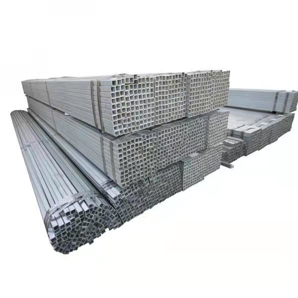 2.5mm Galvanized Steel Square Pipe Hot Dippd 80x80 Q235B Carbon Tube