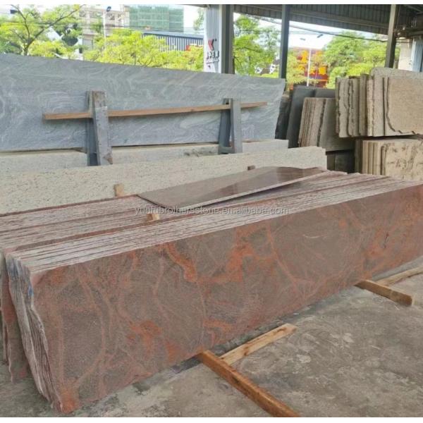 Cut-To-Size Himalayan Blue Granite Stone for Luxury Interior Stairs and Kitchen Products