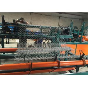 3-6M Width Chain Link 150*150mm Wire Mesh Machine