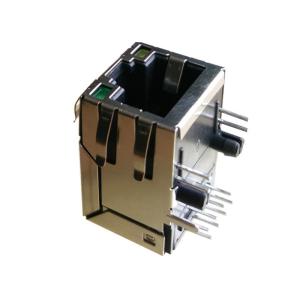 Quality MJ-11U2GYA5-G110 RJ45 Modular Jack 10Pin Shielded with Leds Rugged Tablet PC for sale