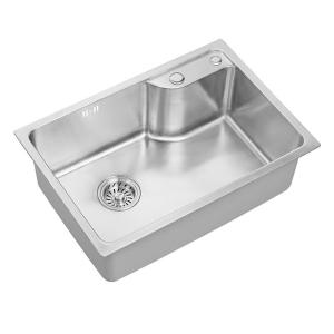 AF5508 Stainless Steel Kitchen Sink 620×430×201mm Single Bowl