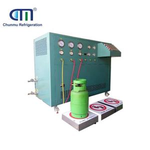 R410a Refrigerant Filling Equipment Air Conditioning Recovery Charging Machine