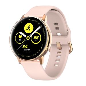 Quality Round Screen Edible Silicone Watchband Heart Rate Monitor Smart Watch for sale