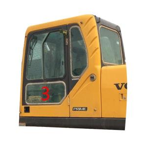 EC240B VOLVO Windshield Glass Excavator Cabin 5mm Tempered Glass