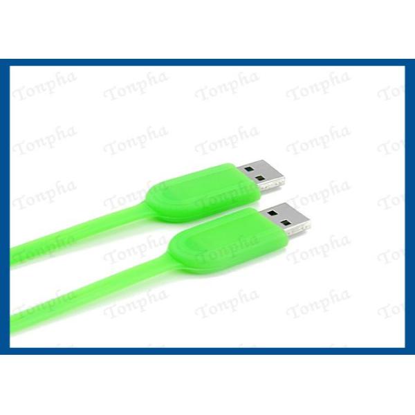 Promotional Thin Wristband Flash Drive Convenient Carrying Silicone Material