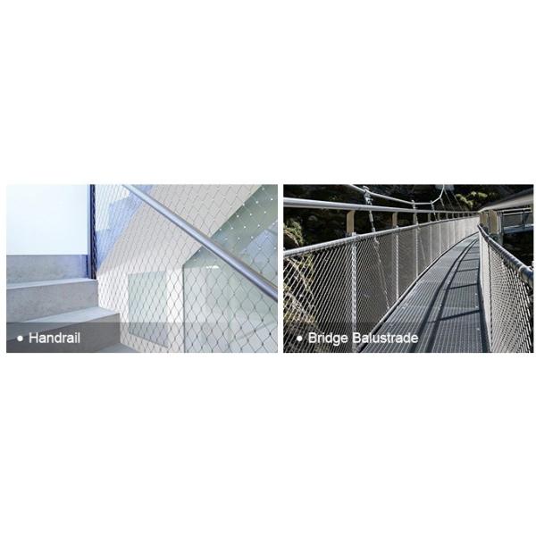 304 316 Stainless Steel Rope Safety Wire Mesh