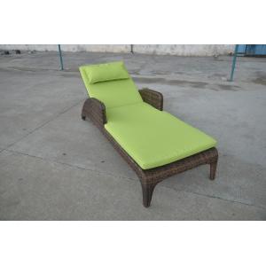 Quality hotel garden sun lounger rattan chaise lounge for sale