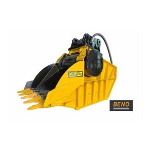 Efficient Crusher Bucket With Hydraulic System 160 Liters/Min Operating Flow