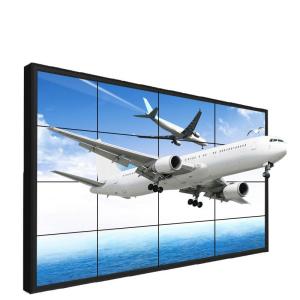 Flashing Advertising Digital Signage Video Wall , Rack / Wall - Mounted Wall