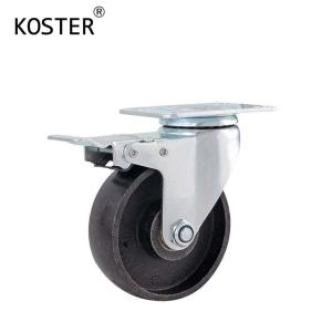 12*8.2mm Hole Distance PU/PVC Industrial Heavy Duty Casters Wheel 2 Inch/3 Inch