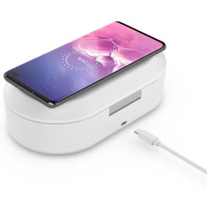 Phone Disinfection 6UVC 15W Wireless Sterilization Box