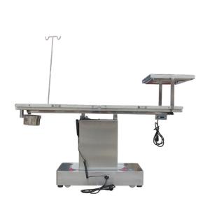 Stainless Steel Thermostatic Two Way Tilting Veterinary Operation Table