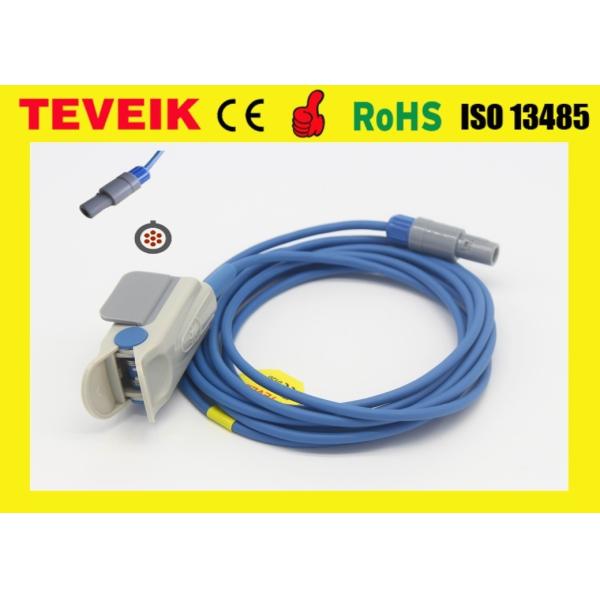 Buy Factory Supplier Reusable Biolight Oximax Redel 7 Pin Adult Finger Clip Spo2 Sensor, 12 Months Warranty at wholesale prices