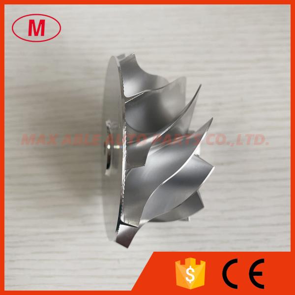 T04B 58.40/69.96mm 11+0 blades High performance turbo aluminum 2618/milling/billet compressor wheel for racing