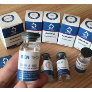 Anabolic Sticker Vial Labels With Test A