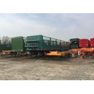 High Efficiency Storage Stake Semi Trailer Truck Flexible Various
