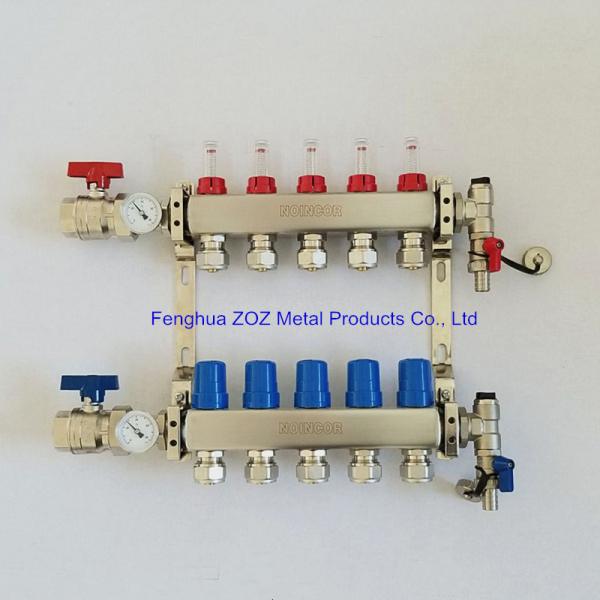 Stainless Steel Radiant Floor Heating Manifold from Fenghua ZOZ Metal Products Co., Ltd.