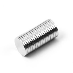 Buy D15mmx1mm Quality Certificated Disc Permanent NdFeB Button Magnet at wholesale prices
