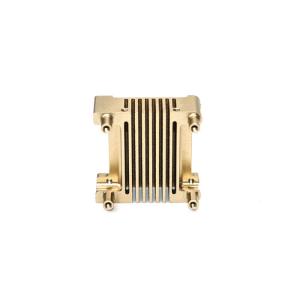 Anodize OEM Brass Precision Turned Components Electrophoresis Surface
