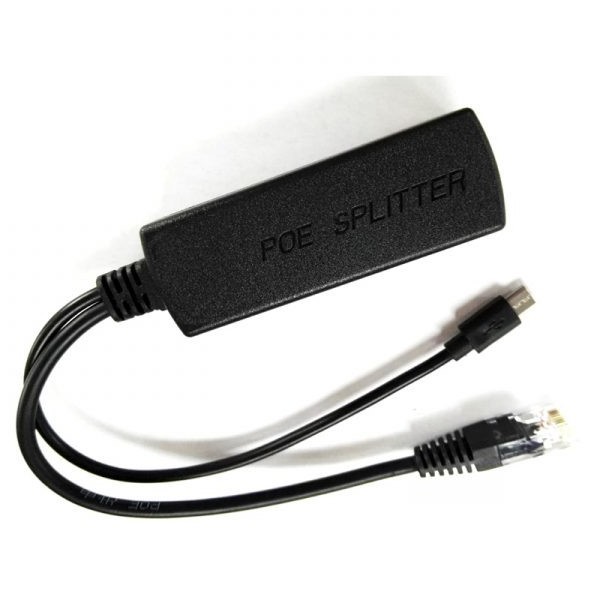 Buy 10/100/1000M 5V 2A PoE Splitter with Micro USB port at wholesale prices