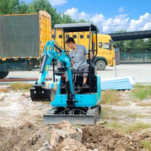 New Mini Excavator Prices 1700kg 1.7 Ton Excavators Small Digger Bagger With Ce