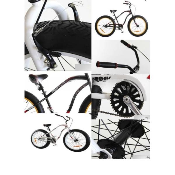 26" Wheel Size Fat Tire Bike Bicycle Snow Bike with L 180MM Stem and Durable Construction