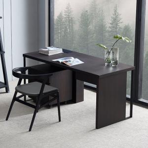 ODM Drescher Desk With Removable Drawers Smoked Wood Star Hotel Room Furniture