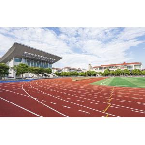 UV Resistance Jogging Track Material 13mm Prefabricated Rubber Running Track