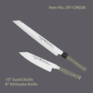 China Cerasteel Chef Knife Powder Steel , Ultra Sharp Cooking Knife on sale